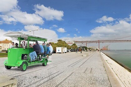 Tropical BeerBike in Tejo River Lisbon