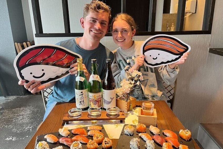 [NEW] Sushi Making Experience + Asakusa Local Tour