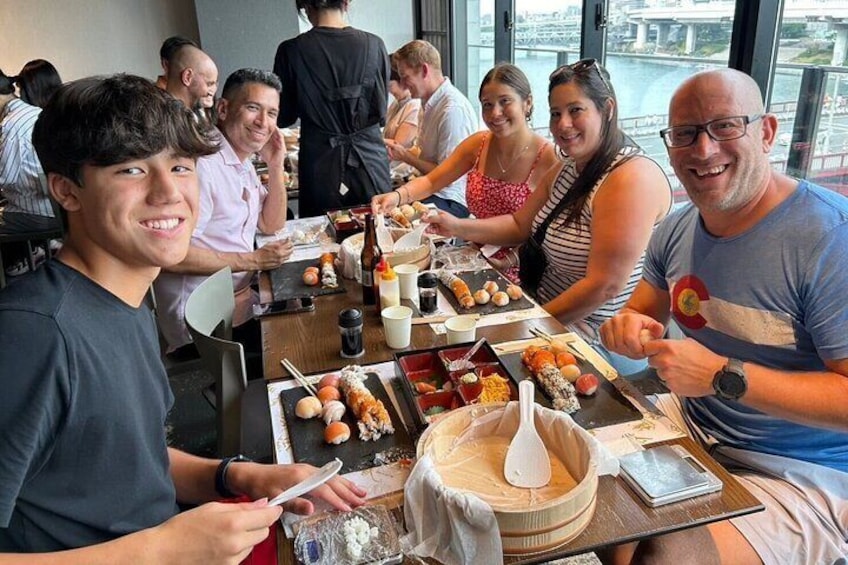 [NEW] Sushi Making Experience + Asakusa Local Tour