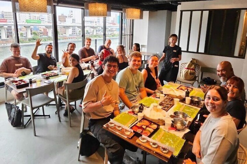 Sushi Making Tokyo! Omakase Cooking Class in Japan!