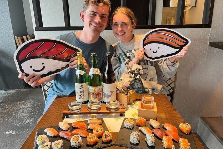 Sushi Making Tokyo! Omakase Cooking Class in Japan! 