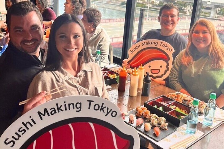 Sushi Making Tokyo! Omakase Cooking Class in Japan! 