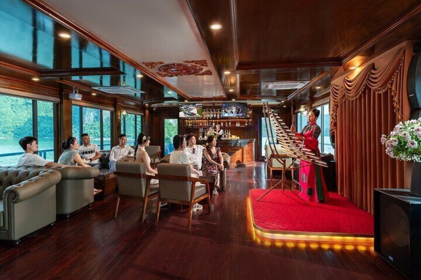 Discover Halong Bay's Wonders: 5* Sonata Cruise with Jacuzzi