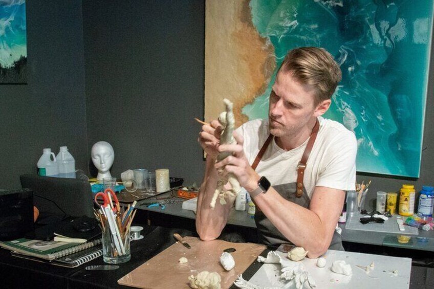 Clay Brown, Resin Artist