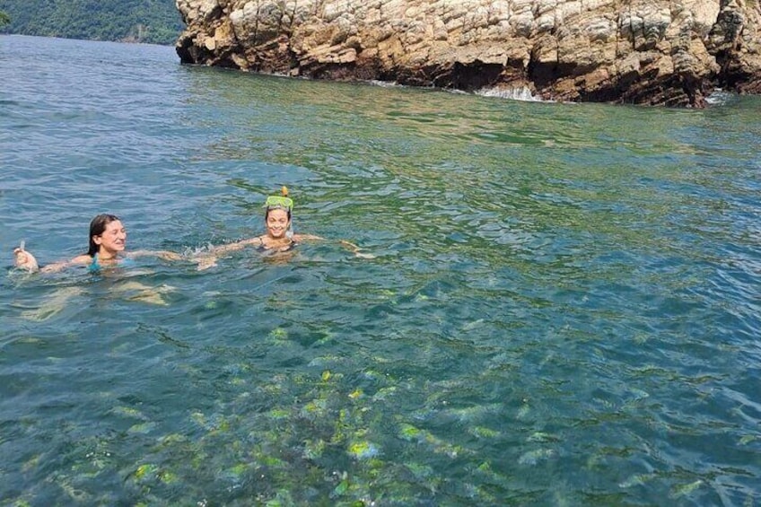You will be able to see several species of fish in their natural habitat.