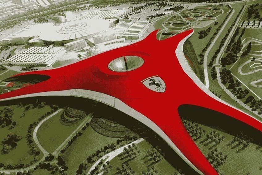 Warner Bros: Ferrari World Entry Ticket with Transfer