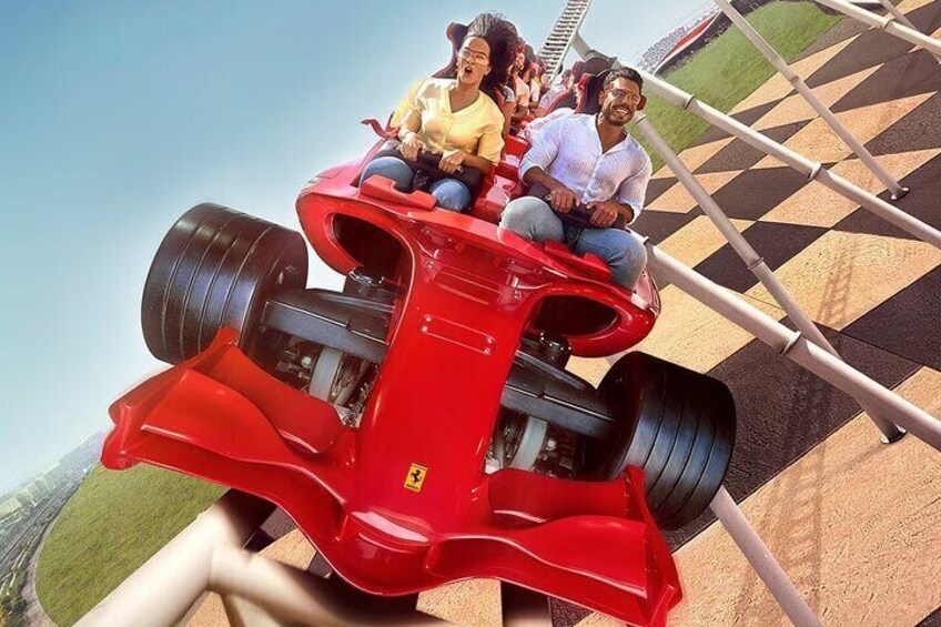 Warner Bros: Ferrari World Entry Ticket with Transfer 