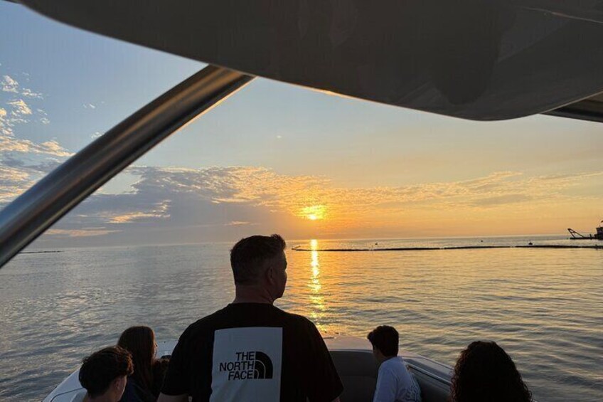 Sunset tour at anna maria island.