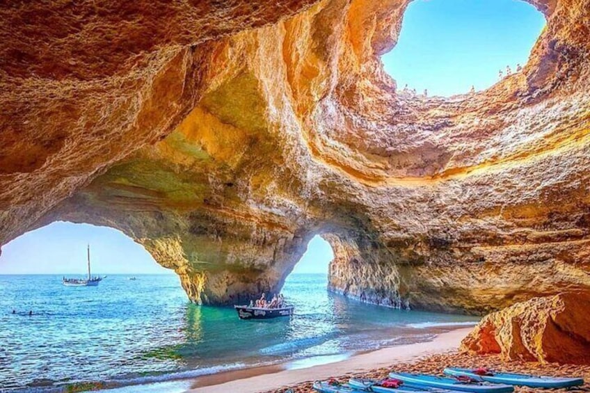 Algarve, Caves Benagil and Lagos day trip from Lisbon