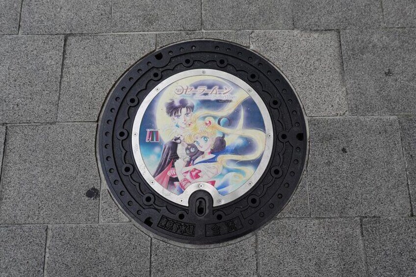 Sailor Moon Tour in Azabujuban Tokyo