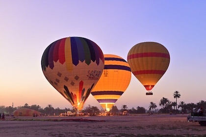 Half Day Private Tour with Hot Air Balloon from Hurghada to Luxor