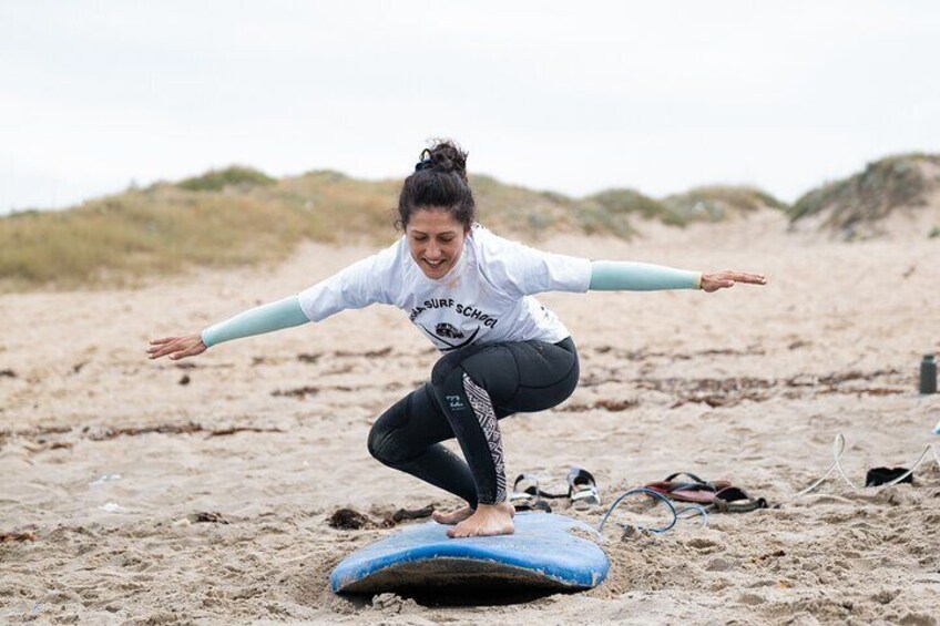 Vibrant Surf Lesson in Vila do Conde with Transport Included