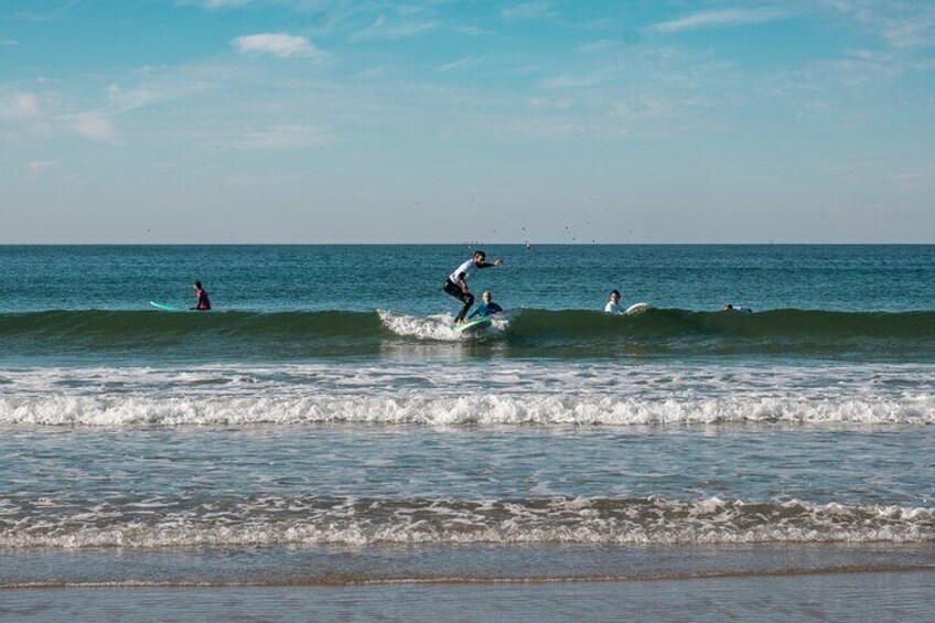 Vibrant Surf Lesson in Vila do Conde with Transport Included