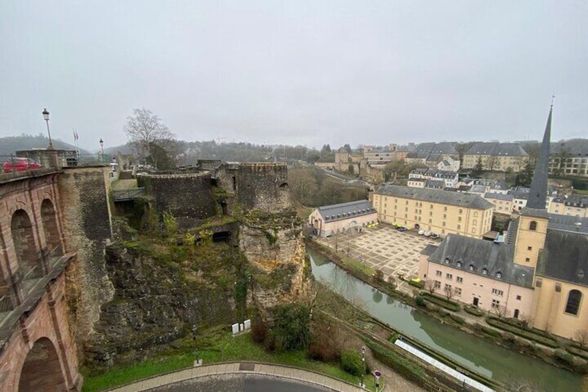 Luxembourg Self Guided Heritage Walking Tour with Mobile App