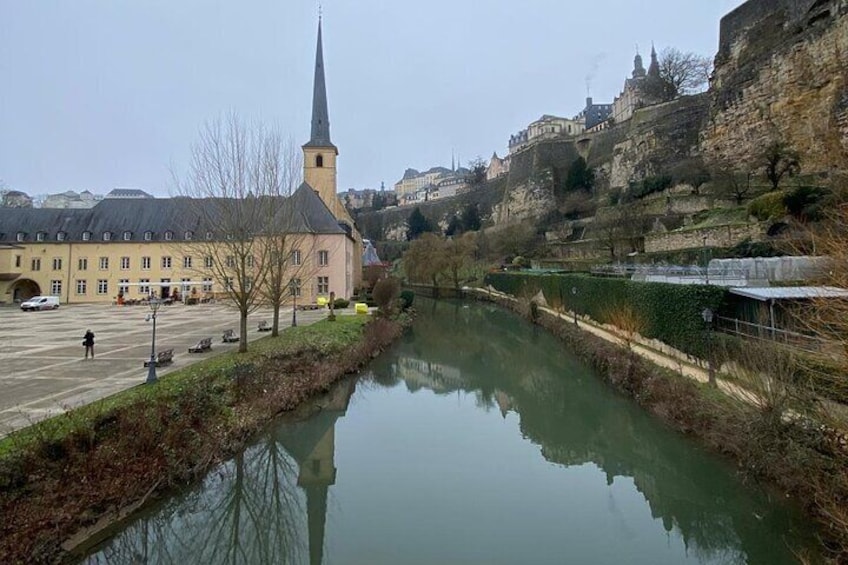 Luxembourg Self Guided Heritage Walking Tour with Mobile App