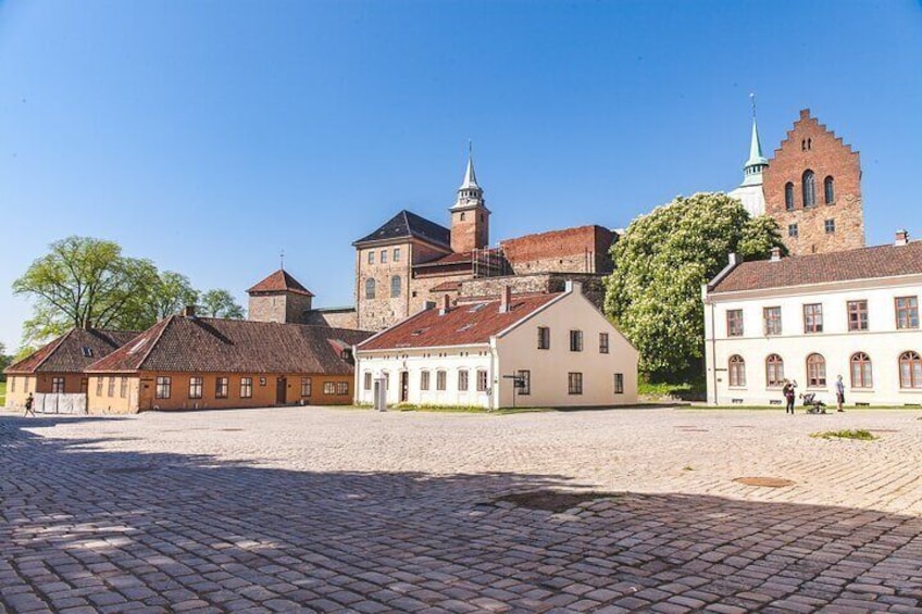 The Courtyard at Akershus Fortress and Castle.