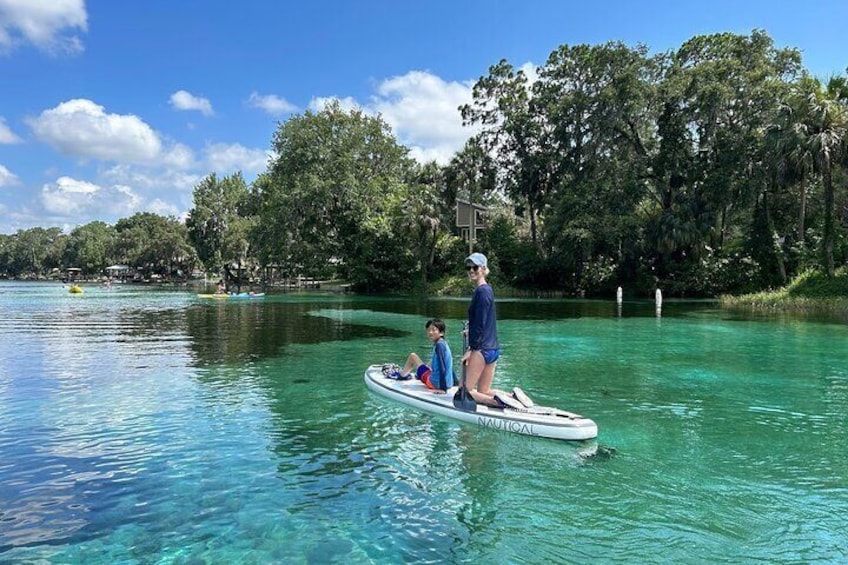 Private Guided Clear Kayak/Paddleboard Rentals on Rainbow River