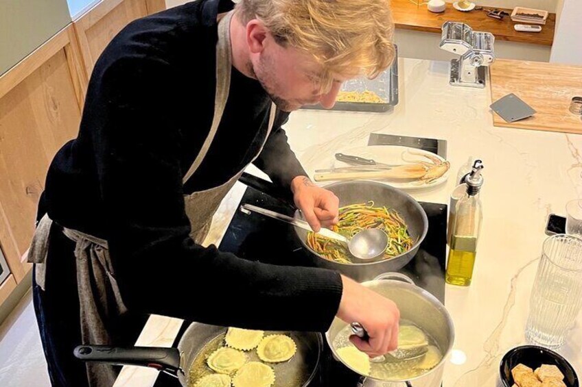 Market Tour and Cooking Class with a Venetian Chef