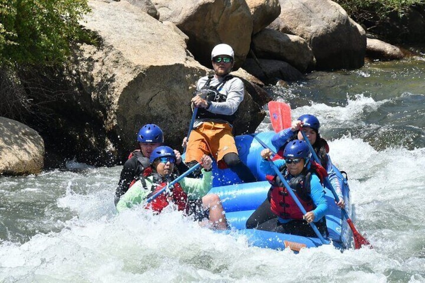 Numbers Half Day Arkansas River Intermediate Rafting Trip