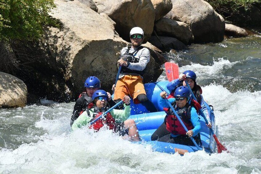 Numbers Half Day Arkansas River Intermediate Rafting Trip