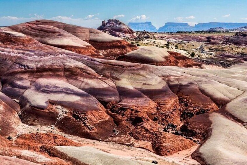 Capitol Reef Private Tour in Cathedral Valley and Bentonite Hills