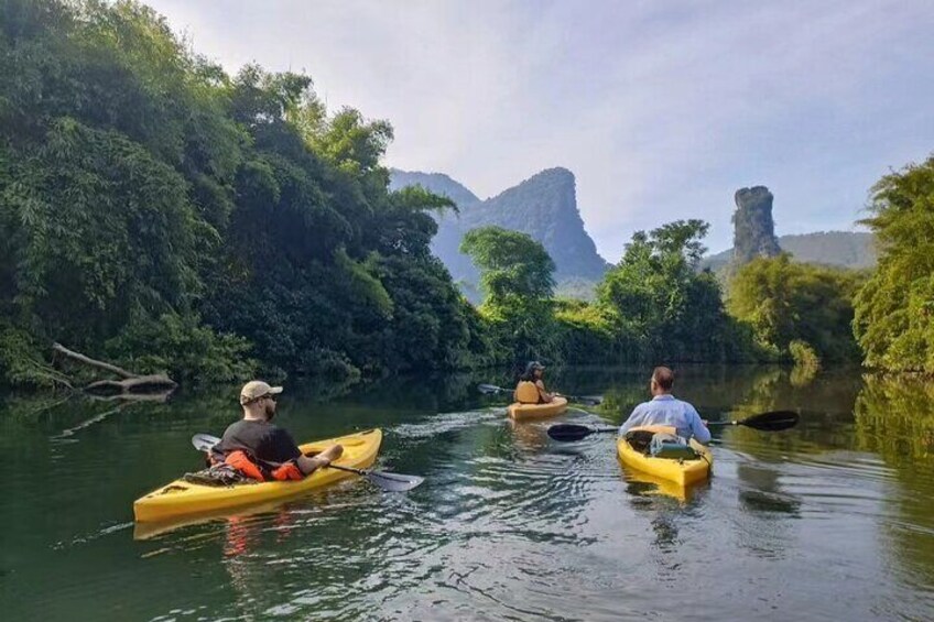 Stand Up Paddle Boarding and Kayaking in Yangshuo