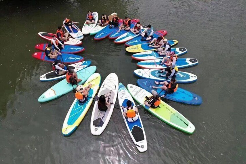 Stand Up Paddle Boarding and Kayaking in Yangshuo