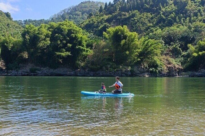 Stand Up Paddle Boarding and Kayaking in Yangshuo