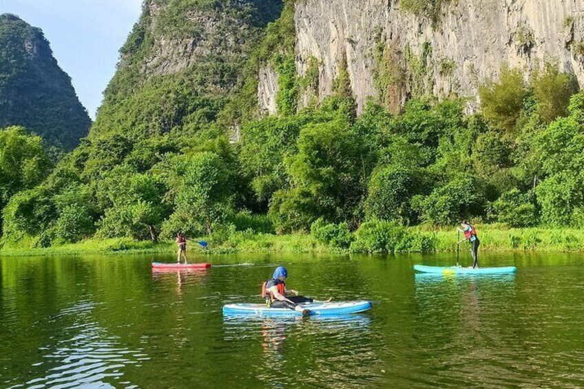 Stand Up Paddle Boarding and Kayaking in Yangshuo