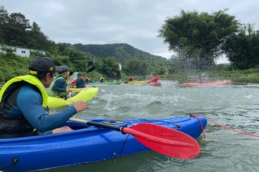 Stand Up Paddle Boarding and Kayaking in Yangshuo