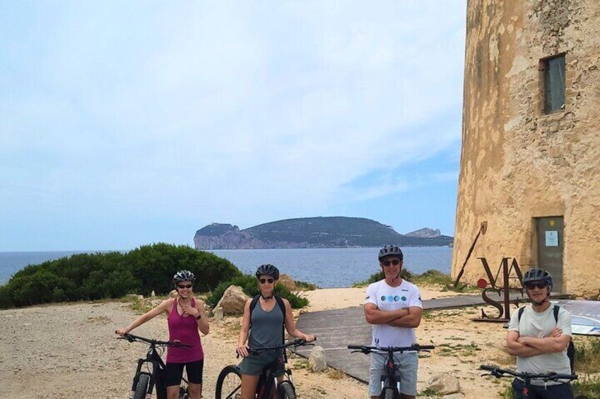 4 hours Guided E-bike Tour to Capo Caccia in Alghero