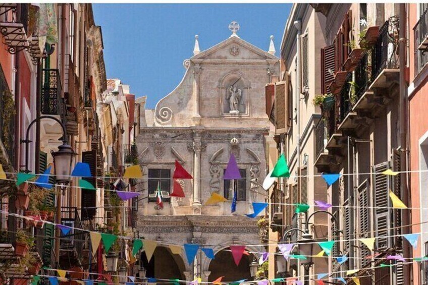 Private Bike Tour of Cagliari Highlights