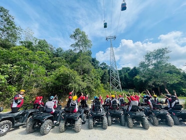 Naik Sky ATV di Gunung Manchinchang, Langkawi Skycab