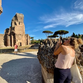 Rome : Thermes de Caracalla et Cirque Maximus en petit groupe ou en privé e...