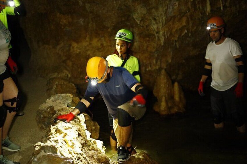 Spelunking through Harrison's Cave by Chukka