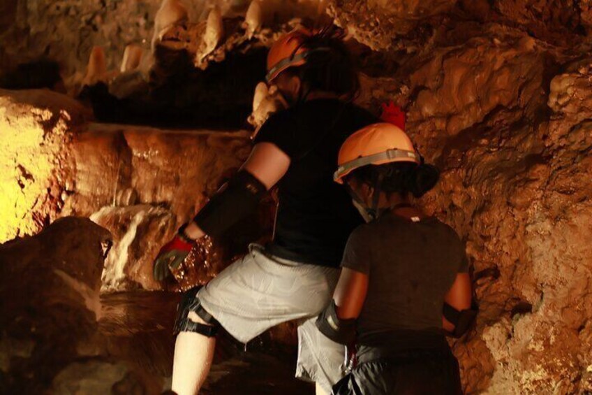 Spelunking through Harrison's Cave by Chukka