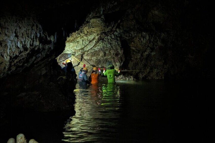 Spelunking through Harrison's Cave by Chukka