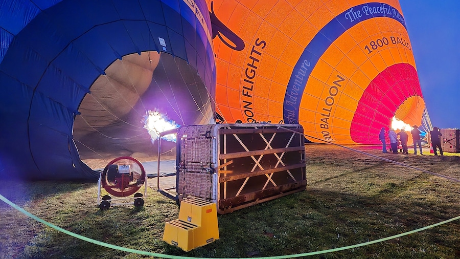 Balloon Flights Avon Valley, INCLUDES transfer from Perth and BREAKFAST