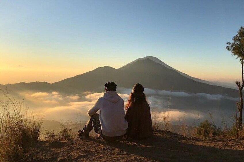 Mt Batur Sunrise Jeep Tour and Trekking with Hot Spring 