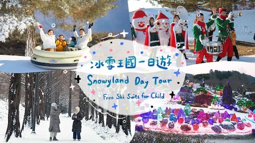 Seoul: SnowyLand in Vivaldi Park with Nami or Alpaca