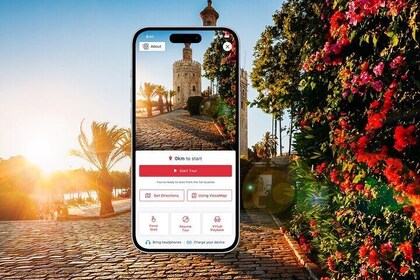 Tour a piedi autoguidato attraverso l'età dell'oro di Siviglia