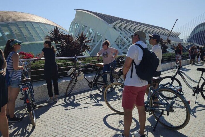 Discover Valencia by Bike Shared Guided Tour