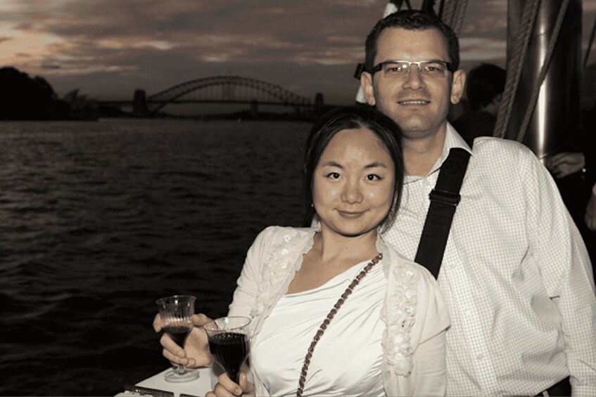Picture 5 for Activity Sydney Harbor Tall Ship Wine & Canapés Evening Cruise