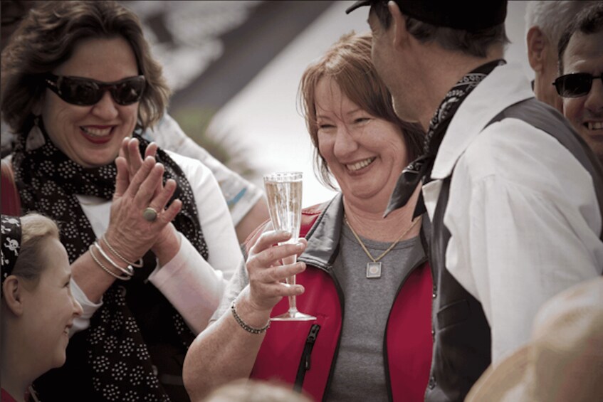 Picture 4 for Activity Sydney Harbor Tall Ship Wine & Canapés Evening Cruise