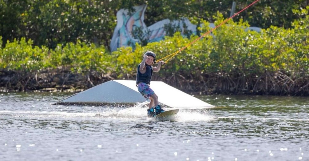 Picture 1 for Activity Marathon: Private Cable or Cable Kiteboarding Session