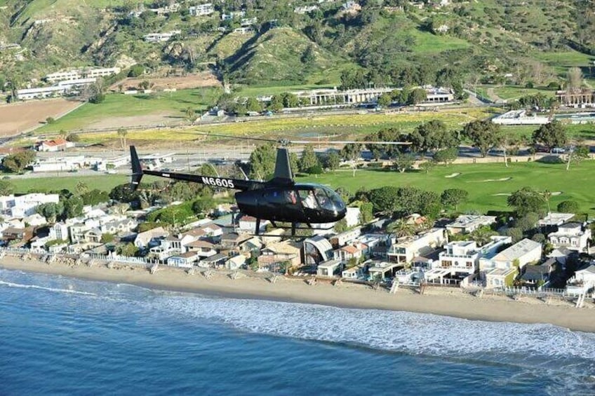 Coastline Helicopter tour