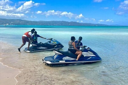 Jetski en ATV-combo in Montego Bay