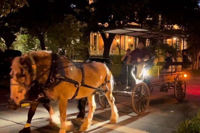 Ghost and Folklore Tour in Savannah Horse Drawn