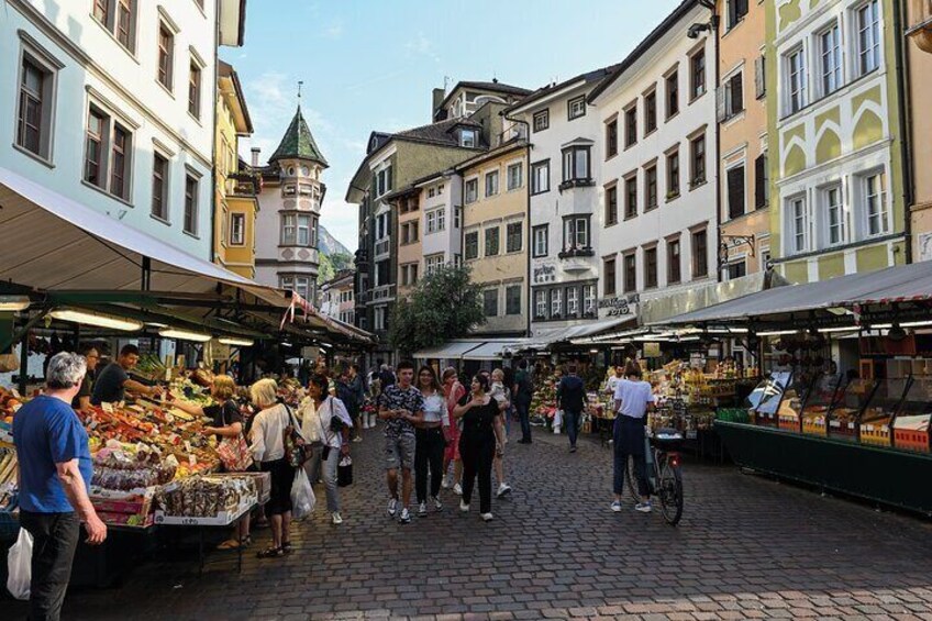 Bolzano Walking Tour with Audio and Written Guide by a Local