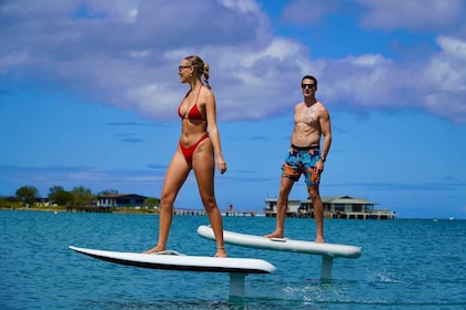 Hawaii: Electric Hydrofoil Surfing Group Lesson